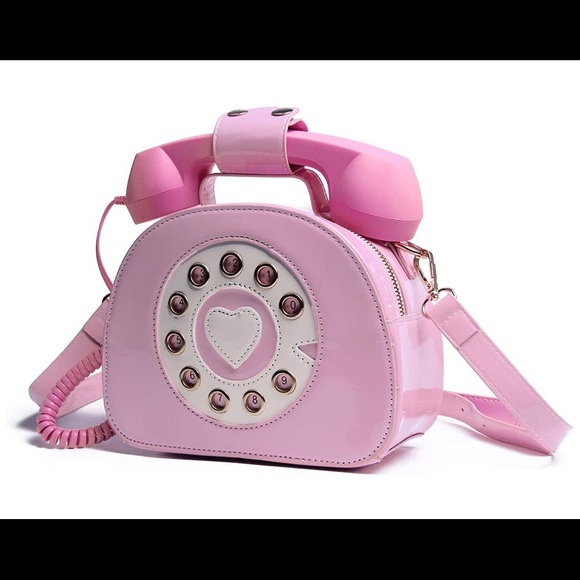 Handbags - Working Telephone Bag Purse Punk Lolita